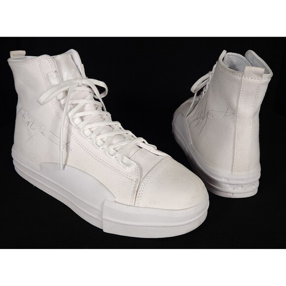 Adidas Y-3 Yuben Mid Sneaker Size 40.5 M7.5 W10 White EF2654 Unisex $269 main image 7